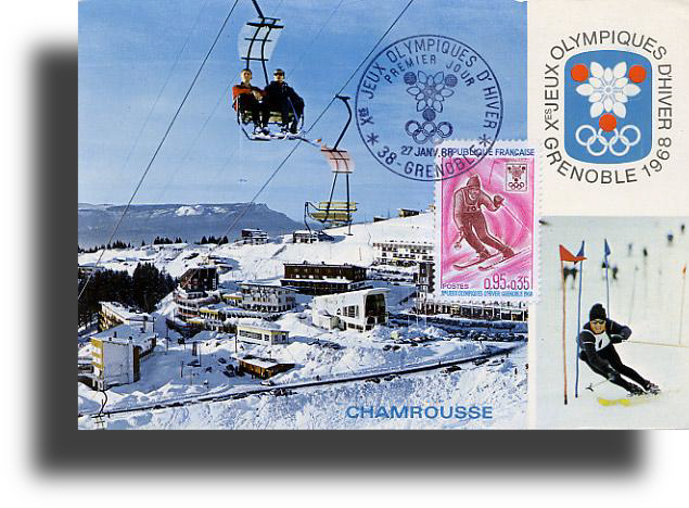 Jeux olympique d`hiver de 1968 de Grenoble
